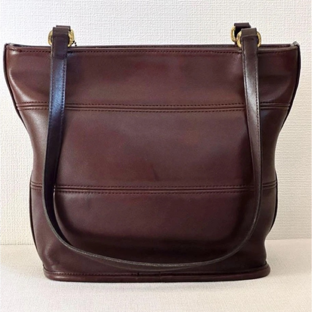 VTG COACH || Tribeca 9098 Shopper Tote Shoulder Bag USA